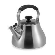 Brushed Stainless Steel Tea Kettle OXO, Good Grips&reg; with 1.7-quart capacity