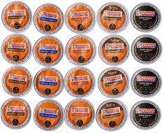 20 Count - Dunkin Donut Coffee Variety K Cups for Keurig K-Cup Brewers and 2.0 Brewers - Original Blend, Hazelnut...