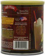 Caffe D'Vita French Vanilla Cappuccino, 16 Ounce Cans (Pack of 6) N5