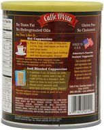 Caffe D'Vita French Vanilla Cappuccino, 16 Ounce Cans (Pack of 6) N7