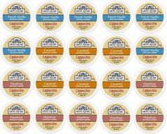 20-count Single Serve Cups for Keurig K-Cup Brewers Grove Square Cappuccino Variety Pack Featuring French Vanilla...