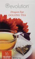Revolution Tea, Dragon Eye Oolong Tea, 16 Flow-through Infuser Bags in a Stay-fresh Container