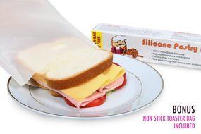 New Large Deli Professional Silicone Baking Mat with Measurements, Non-stick Pastry Mat to Countertop for Rolling... N6