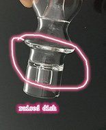 HYP Quartz Fittings 14mm 18mm For 16mm and 20mm Coil (14mm female/20mm) N4