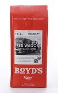 Boyd's Coffee Ground Coffee, Red Wagon Organic , Smoky, Sweet and smooth finish, 12-Ounce Bag