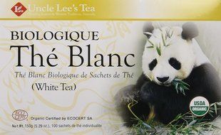 Legends of China Organic White Tea 100 Bags (Pack of 2)