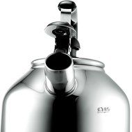 18-8 Stainless Steel Lid Wide Whistling Kettle 3.6L（japan import） N5