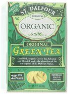 ST. DALFOUR Organic Green Tea, Tea Bags, Original, 1.75-Ounce Bags, 25-Count Boxes (Pack of 6) N2