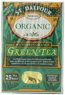ST. DALFOUR Organic Green Tea, Tea Bags, Original, 1.75-Ounce Bags, 25-Count Boxes (Pack of 6) N5