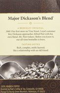 Peet's Major Dickason's Blend for Keurig K-Cup Brewers, Deep Roast 60 count. N3