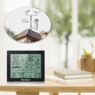 Excelvan Professional Wireless Weather Station Wifi Internet Upload Plus UV and Light Index, PC Connect with Software... N4