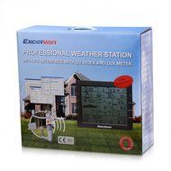Excelvan Professional Wireless Weather Station Wifi Internet Upload Plus UV and Light Index, PC Connect with Software... N9
