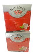 Five Roses Tea, 100 Tagless Teabags (2 Box of 100 Teabags)