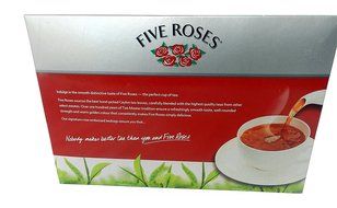 Five Roses Tea, 100 Tagless Teabags (2 Box of 100 Teabags) N2