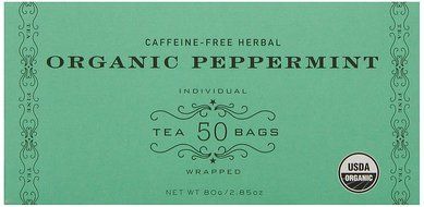 Harney &amp; Sons Organic Peppermint Tea 80g / 2.85 oz (50 Tea Bags)