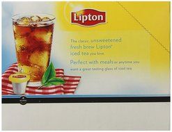 Lipton K-Cup Portion Pack for Keurig Brewers, Classic Unsweetened Iced Tea, 24 Count N2