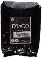 Drago Organic Espresso Blend Coffee, Whole Bean, Fresh Roasted Coffee LLC. (5 lb.)
