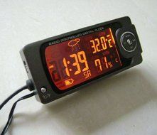 Innovic F17 Multifunctional 5 in 1 Car Thermometer, Hygrometer, Clock, Calendar and Weather N2