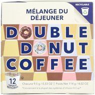 Double Donut Coffee Single Serve Cups for Keurig K Cup Brewer Variety Pack, 60 Count N5