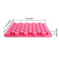Witkey 55 Cavity Loving Heart Shape Silicone Decorating Craft Mold for Cake Cupcake Fondant Chocolate Jello Candy... N2