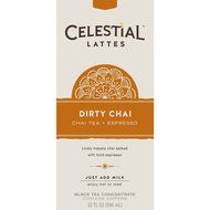 Celestial Seasonings Dirty Chai Tea Latte Concentrate, 32 Fluid Ounce (Pack of 6)