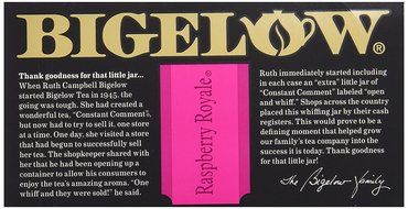 Bigelow Raspberry Royale Tea Bags - 20 ct (Pack of 2) N5