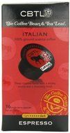 CBTL Italian Espresso Capsules, 16 count (Pack of 6)