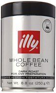 Illy Scuro Whole Bean Coffee Dark Roast- Pack of Six 8.8 oz. Coffee Cans