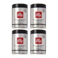 Illy Scuro Whole Bean Coffee Dark Roast- Pack of Six 8.8 oz. Coffee Cans N5