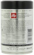 Illy Scuro Whole Bean Coffee Dark Roast- Pack of Six 8.8 oz. Coffee Cans N9