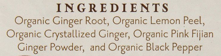 Harney &amp; Sons Organic Chopra Center Ginger Tea in 20ct. Tin N3