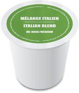 Italian Roast K-Cup Coffee 96 Count Variety Pack - Barista Prima Italian Roast, Lavazza Classico, Timothy's Italian... N6