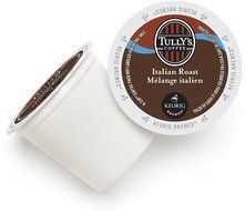 Italian Roast K-Cup Coffee 96 Count Variety Pack - Barista Prima Italian Roast, Lavazza Classico, Timothy's Italian... N10