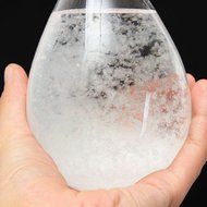 Storm Glass - TOOGOO(R)Weather Forecast Crystal Tempo Drops Water Shape Storm Glass Home Decor 9.8*20cm N2