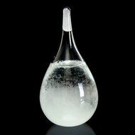 Storm Glass - TOOGOO(R)Weather Forecast Crystal Tempo Drops Water Shape Storm Glass Home Decor 9.8*20cm N4