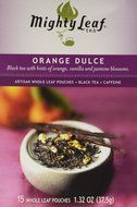 Mighty Leaf Black Tea, Orange Dulce, 15 Pouches (Pack of 3)