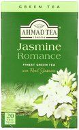 Ahmad Tea Jasmine Romance Green Tea, 20-Count Boxes (Pack of 6)