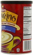 Folgers Cappuccino French Vanilla Beverage Mix, 16 Ounce, 6 Count N2