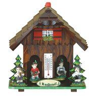 German Black Forest weather house Musikstadl TU 842