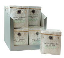 Stash Tea Ginger Peach Green Tea, 10 Count Tea Bags in Foil (Pack of 12) N31