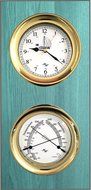 American Flag 5.85 Windlass Gift Set presented in a Leather Finish Felt Lined Gift Box with Clock and Comfort... N7