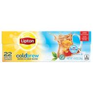 Lipton Cold Brew Tea, Pitcher Size, 22 ct
