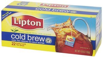 Lipton Cold Brew Tea, Pitcher Size, 22 ct N8