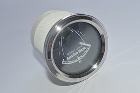 Amarine-made Rudder Angle Indicator Gauge Dc 12v/24v 52mm Stainless Steel for Car Boat N3