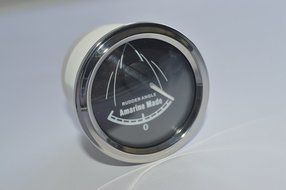 Amarine-made Rudder Angle Indicator Gauge Dc 12v/24v 52mm Stainless Steel for Car Boat N4