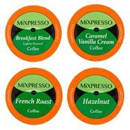 50 Caramel Vanilla Cream K Cups - For All Keurig Machines - by Mixpresso Coffee N3