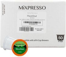 50 Caramel Vanilla Cream K Cups - For All Keurig Machines - by Mixpresso Coffee N8