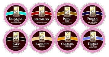 100ct .34 Each Bradford Coffee Variety Pack for Keurig K-cup