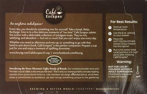 Cafe Escapes Milk Chocolate Hot Cocoa Keurig K-Cups, 16 Count N7