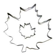 Cybrtrayd Parent/Child Cookie Cutter Set, 5-Inch, Canada Maple Leaf